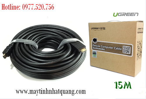 Cáp HDMI 1.4 dài 15m Ugreen 10111 loại tốt